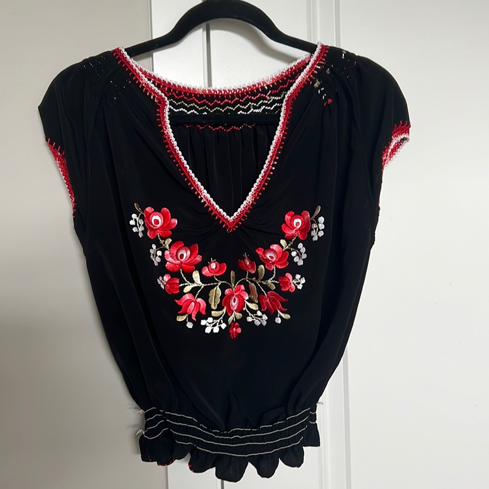 Crop top floral